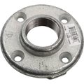 American Imaginations 0.75 in. x 0.75 in. Galvanized Floor Flange AI-35802